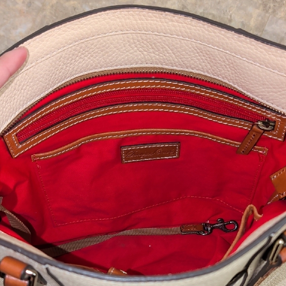 Dooney & Bourke Tan Leather Tote - Picture 14 of 15